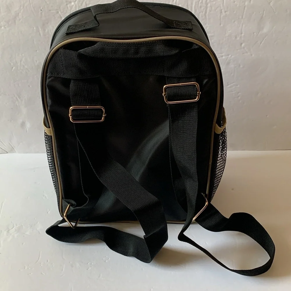 Harry Potter Dark Arts Backpack Cooler Bag Velvet Black NWT